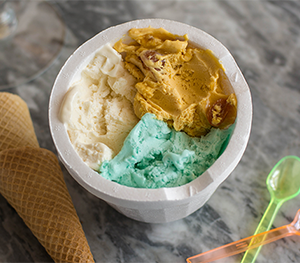 Helado 3/4 kg